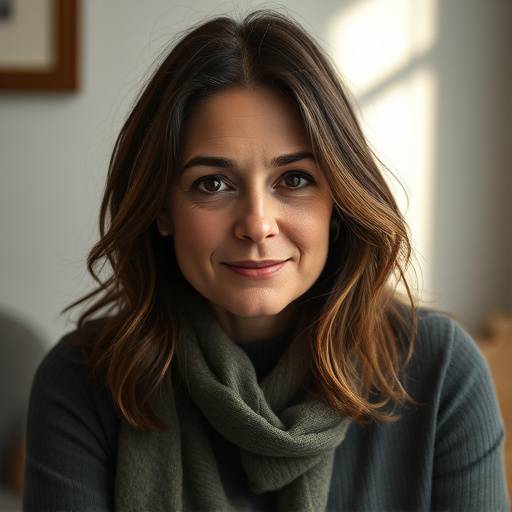 Portrait d'Isabelle Moreau, r√©alisatrice et instructrice de l'atelier de mise en sc√®ne.